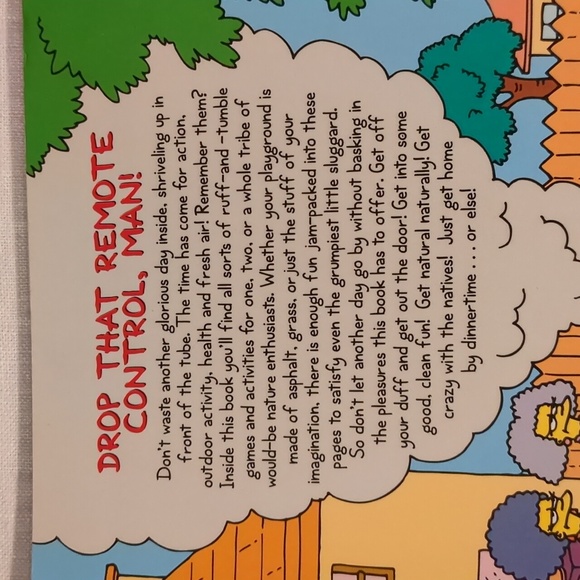 1992 The Simpsons Fun Book in the Sun Activity Bart Games Matt Groenings Vtg 90s - Picture 8 of 8